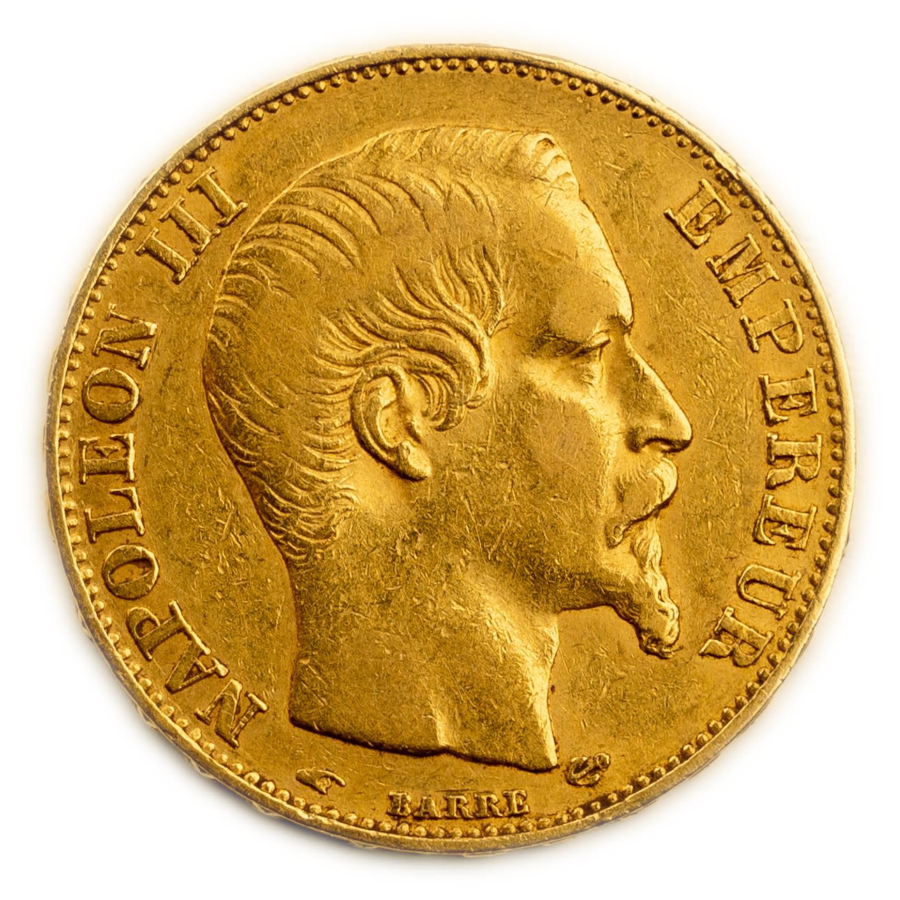 France - 20 Francs 1857 - Napoleon III - Gold 900, 6.41, 21mm
Only 10% fees + VAT on this ...
