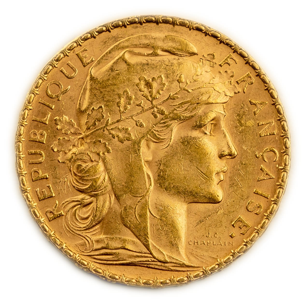France - 20 Francs 1907 - Gold 900, 6.42g, 21mm
Only 10% fees + VAT on this item
... - 1 1