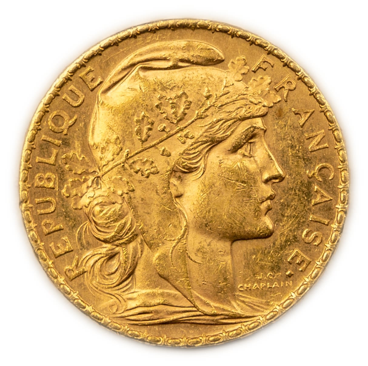 France - 20 Francs 1906 - Gold 900, 6.41g, 21mm
Only 10% fees + VAT on this ... - 1 1