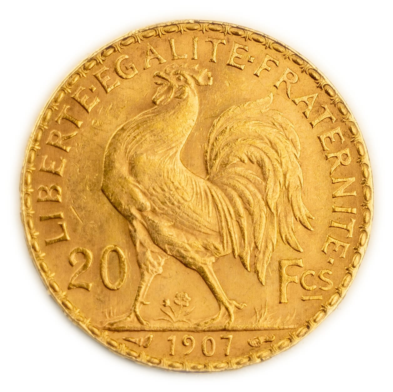 France - 20 Francs 1907 - Gold 900, 6.41g, 21mm
Only 10% fees + VAT on this item
...