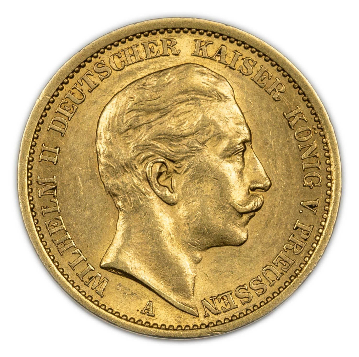 Germany / Prussia - 20 Mark 1907 - Wilhelm II - Gold 900, 7.8g, 22.5 mm
Only 10% fees + VAT on ... - 1 2