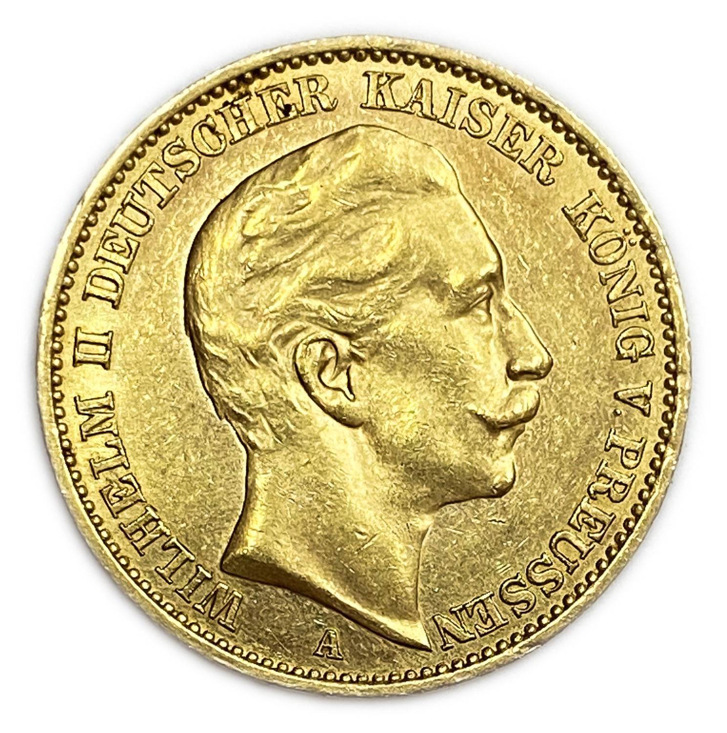 Germany / Prussia - 20 Mark 1912 - Wilhelm II - Gold 900, 7.8g, 22.5 mm
Only 10% fees + VAT on ...