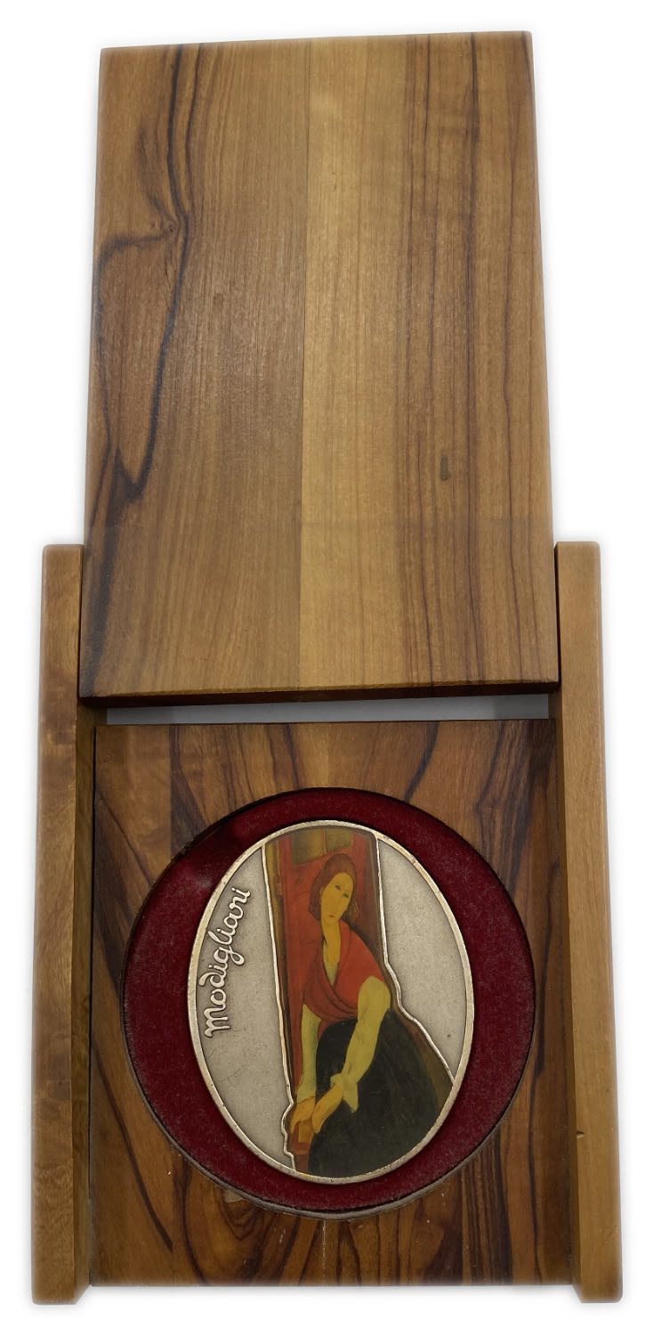Israel - MODIGLIANI – “JEANNE HÉBUTERNE”, State Medal - 1996 - Silver 999, 105g, 60x48 mm
Amedeo ... - 1 2