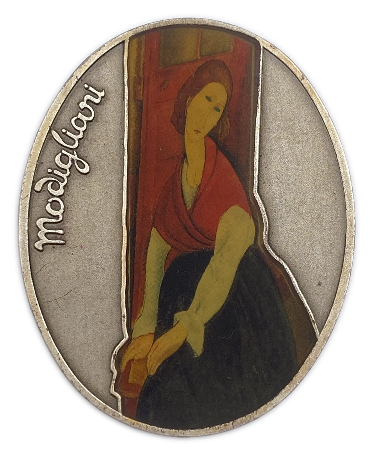 Israel - MODIGLIANI – “JEANNE HÉBUTERNE”, State Medal - 1996 - Silver 999, 105g, 60x48 mm
Amedeo ... - 1 0