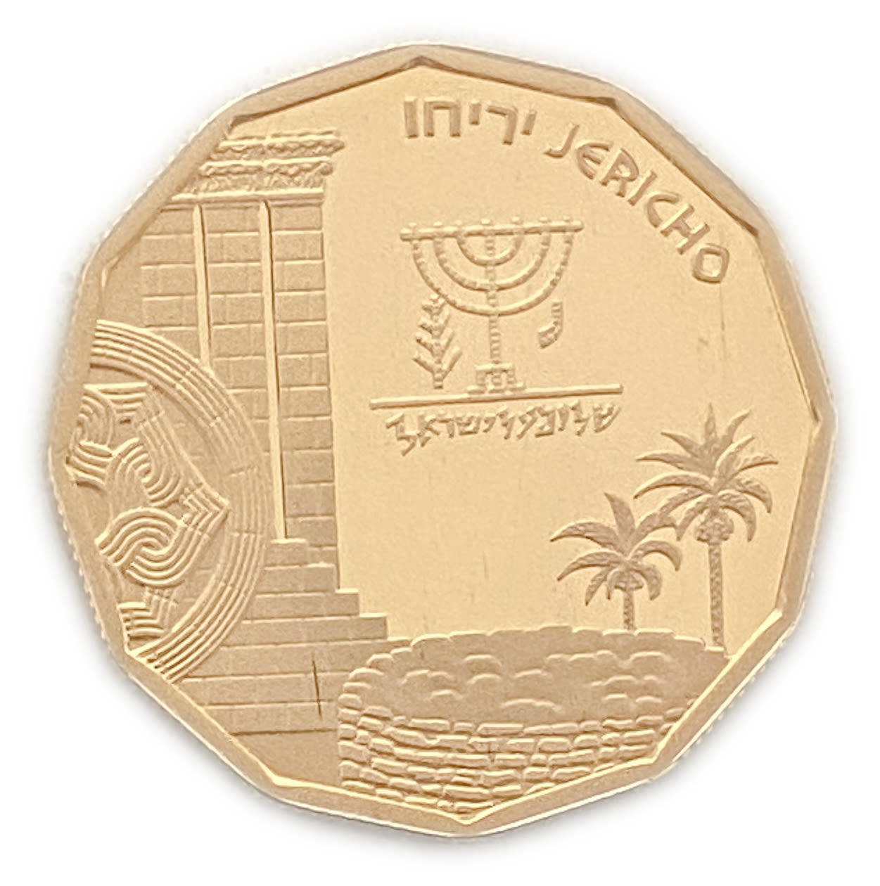 Israel - Gold coin NIS 5 - 900 gold, weight 8.63 g, 22 mm
Jericho
Sites in the ... - 1 1