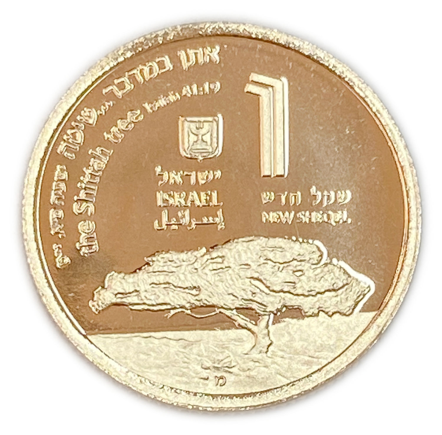 Israel - Yael and the Method Coin, NIS 1 - Gold 900, 3.46 C, 18 mm
Only 10% fees + VAT on this ... - 1 0