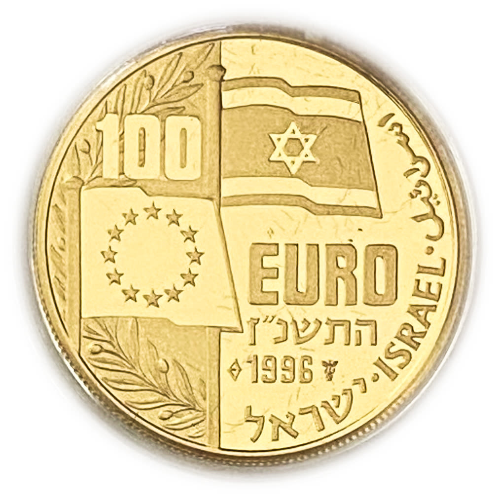 ISRAEL - Golda Meir - 100 Euro 1996 - Gold 916 , 3.5g , , 20.8 mm
Only 10% fees + VAT on ... - 1 0