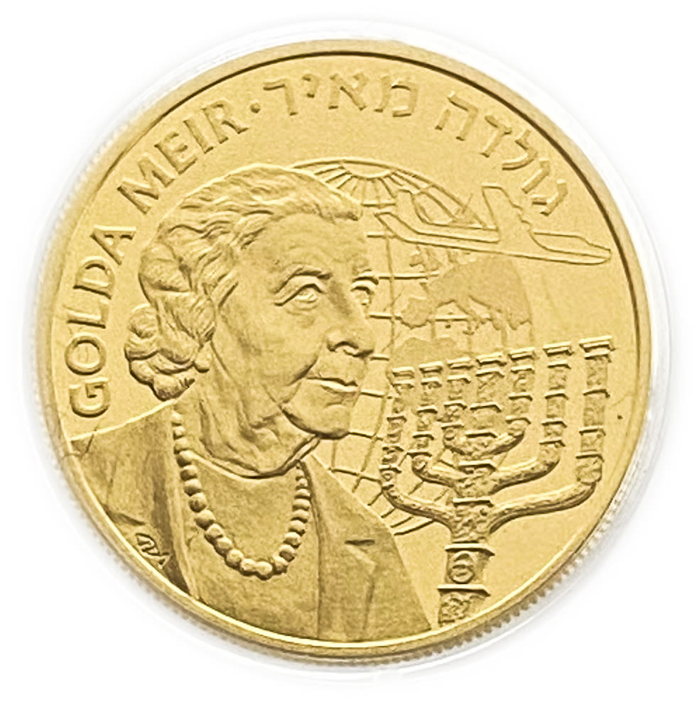 ISRAEL - Golda Meir - 100 Euro 1996 - Gold 916 , 3.5g , , 20.8 mm
Only 10% fees + VAT on ... - 1 1