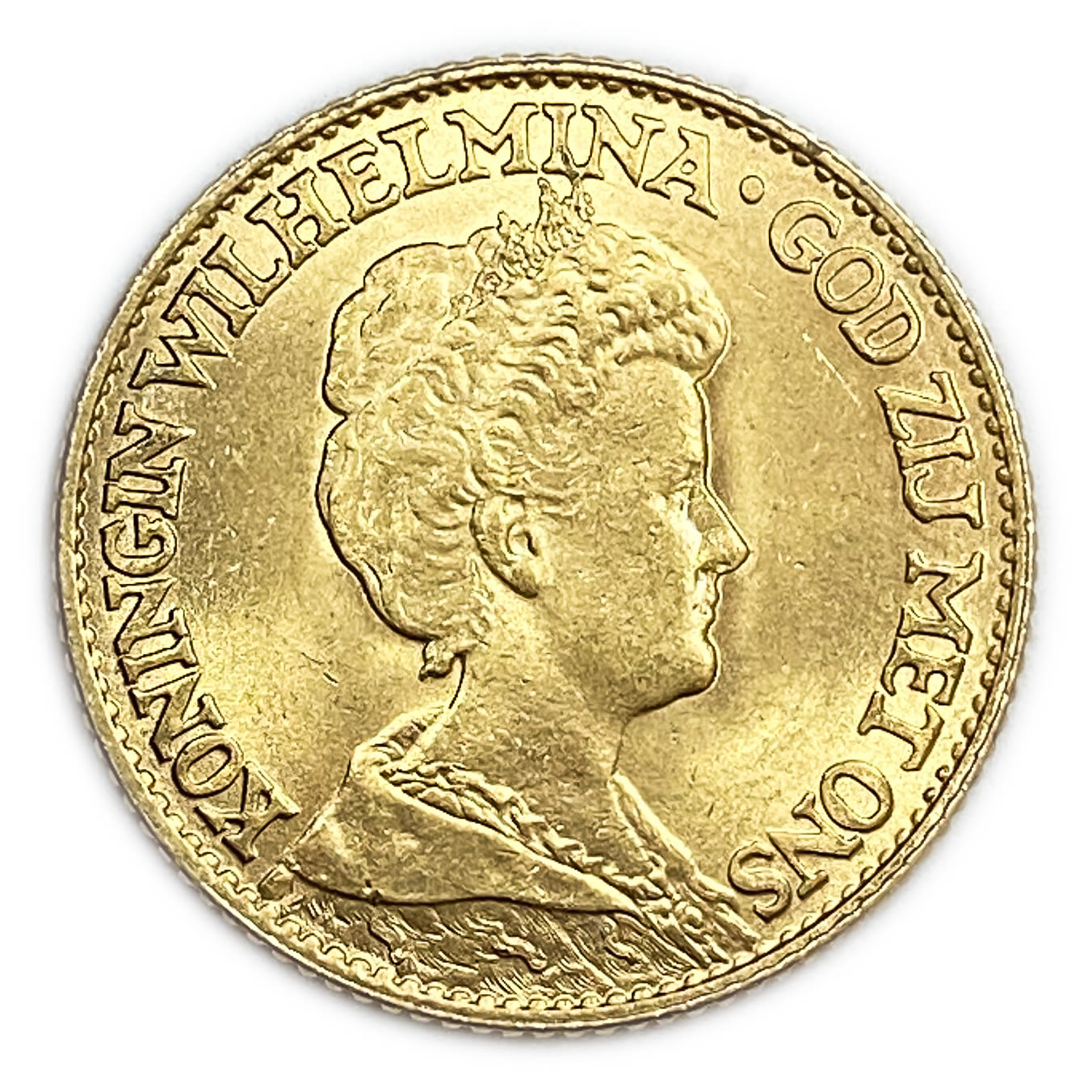 Nederland - 10 Gulden 1917 - Wilhelmina - Gold 900, 6.72g, 22.5mm
Only 10% fees + VAT on this ... - 1 0
