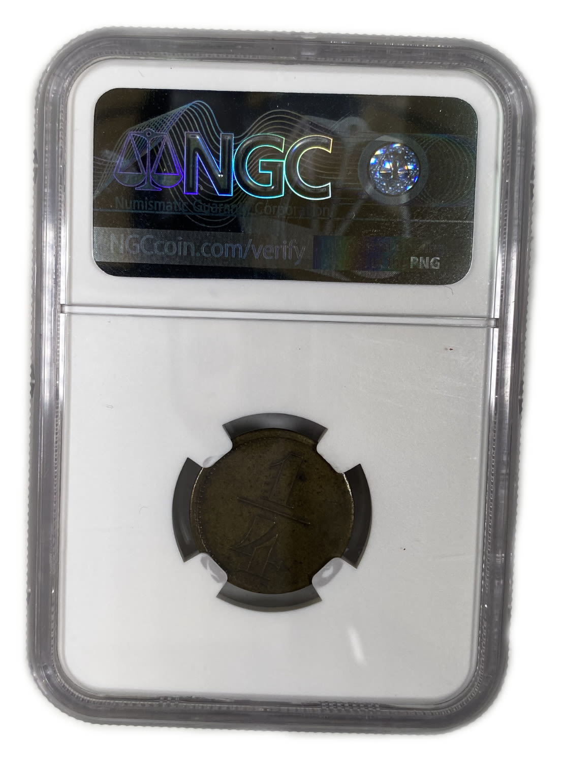 Palestine - Templar colonies tokens - 1/4 Para 1880-1917 - B&C - Very Rare - NGC 45
Few are known ... - 1 3