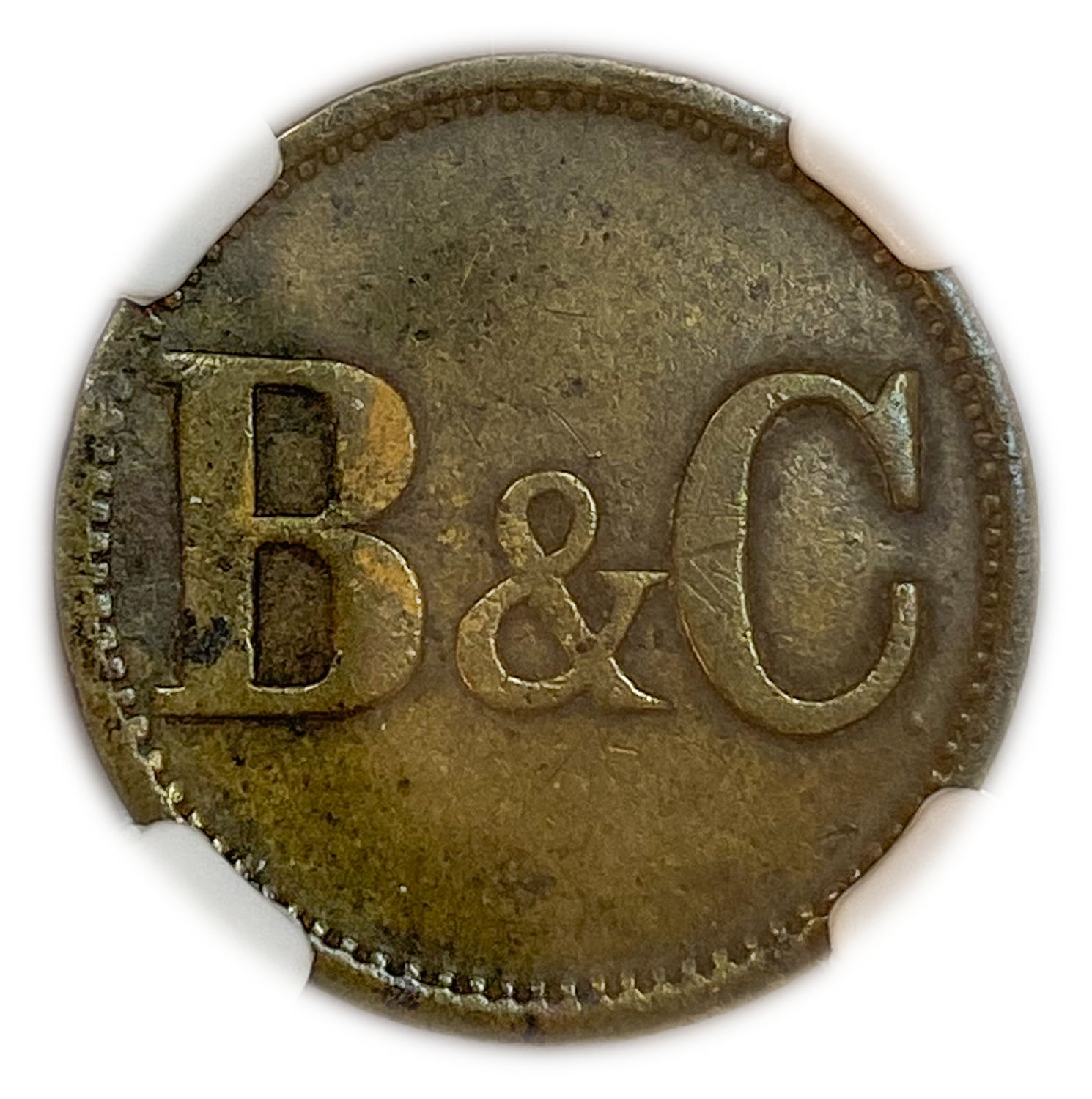 Palestine - Templar colonies tokens - 1/4 Para 1880-1917 - B&C - Very Rare - NGC 45
Few are known ... - 1 1