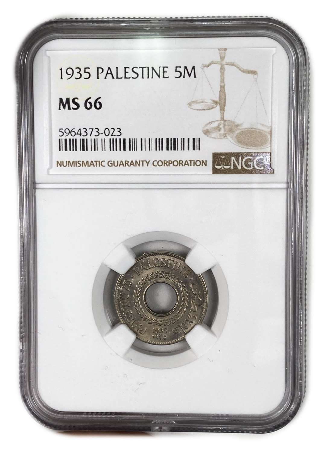 Palestine - 5 Mils 1935 - NGC 66
MIL, was the Hebrew name of the coin that was legal in Israel during ... - 1 2