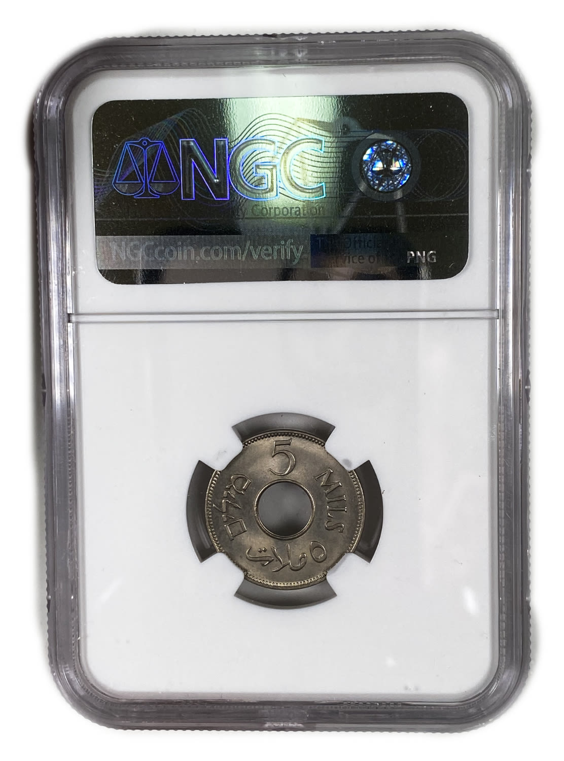 Palestine - 5 Mils 1935 - NGC 66
MIL, was the Hebrew name of the coin that was legal in Israel during ... - 1 3