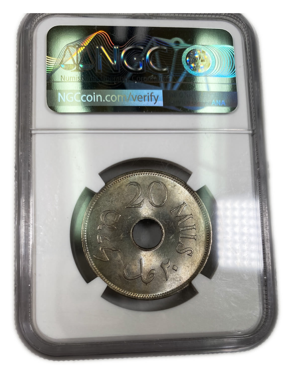 Palestine - 20 Mils 1927 - NGC MS 65
MIL, was the Hebrew name of the coin that was legal in Israel ... - 1 3