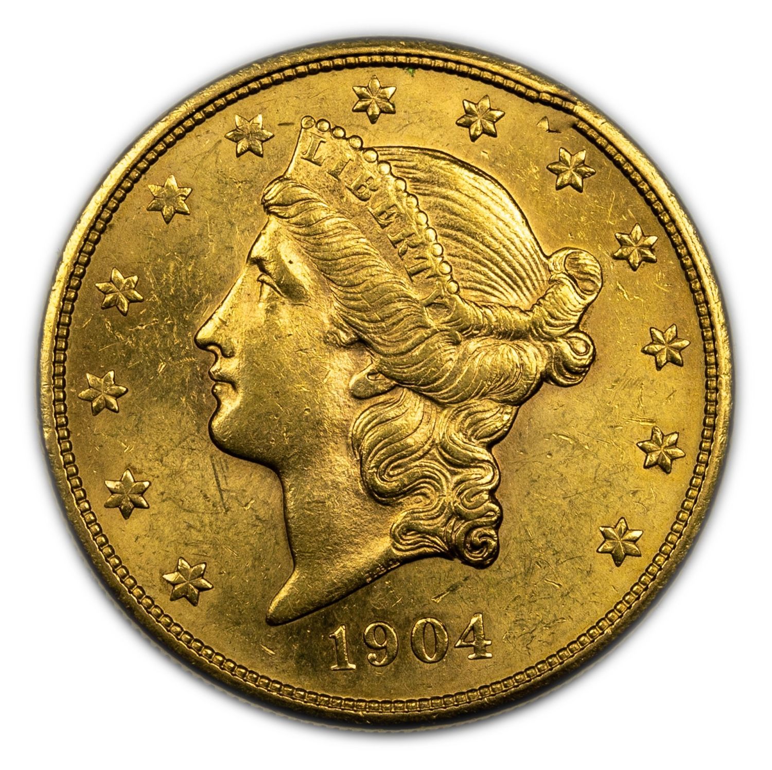 USA - 20 Dollars 1904 - Liberty Head - Double Eagle - Gold 900, 33.42, 34mm
Only 10% fees + ... - 1 2
