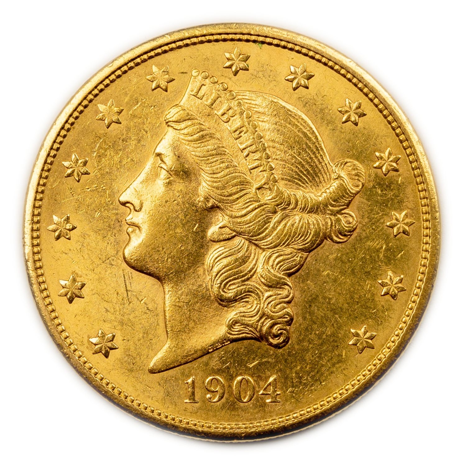 USA - 20 Dollars 1904 - Liberty Head - Double Eagle - Gold 900, 33.42, 34mm
Only 10% fees + ... - 1 0
