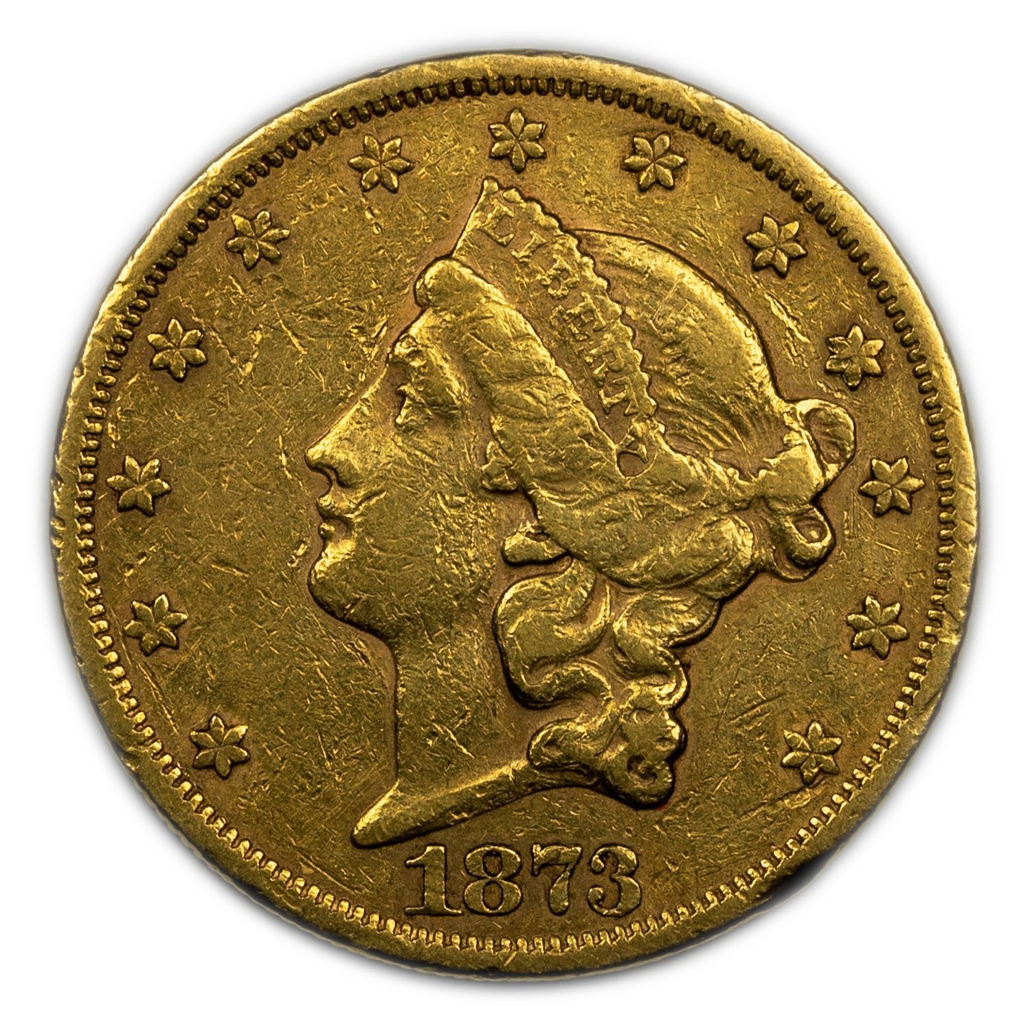 USA - 20 Dollars 1873 - Liberty Head - Double Eagle - Gold 900, 33.41g, 34mm
Only 10% fees + VAT ... - 1 2