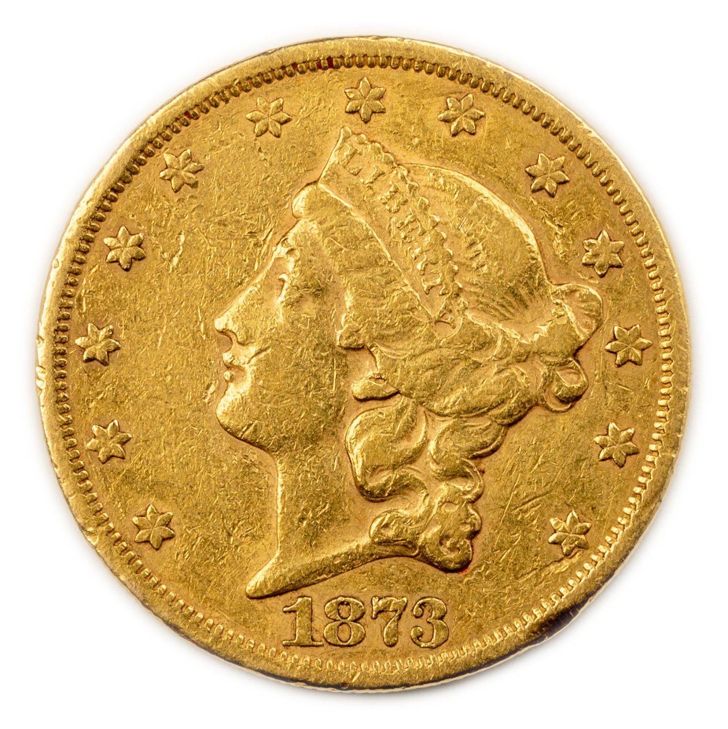USA - 20 Dollars 1873 - Liberty Head - Double Eagle - Gold 900, 33.41g, 34mm
Only 10% fees + VAT ... - 1 0