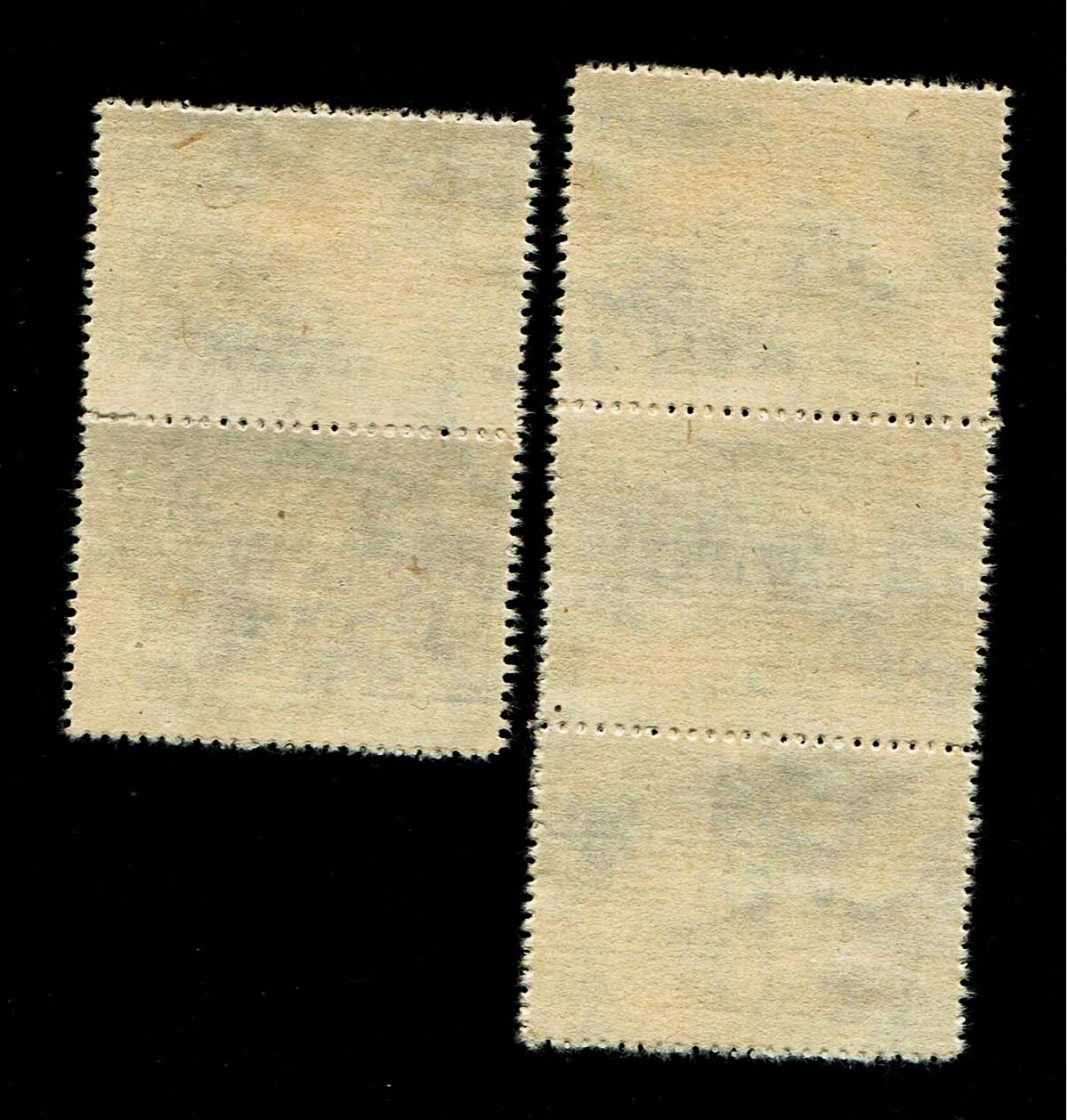 Judaica / Zionism - Palestine - 5 Stamps of Charity, "Seed for Charity" - Jerusalem, Early 20th Century - 1 1