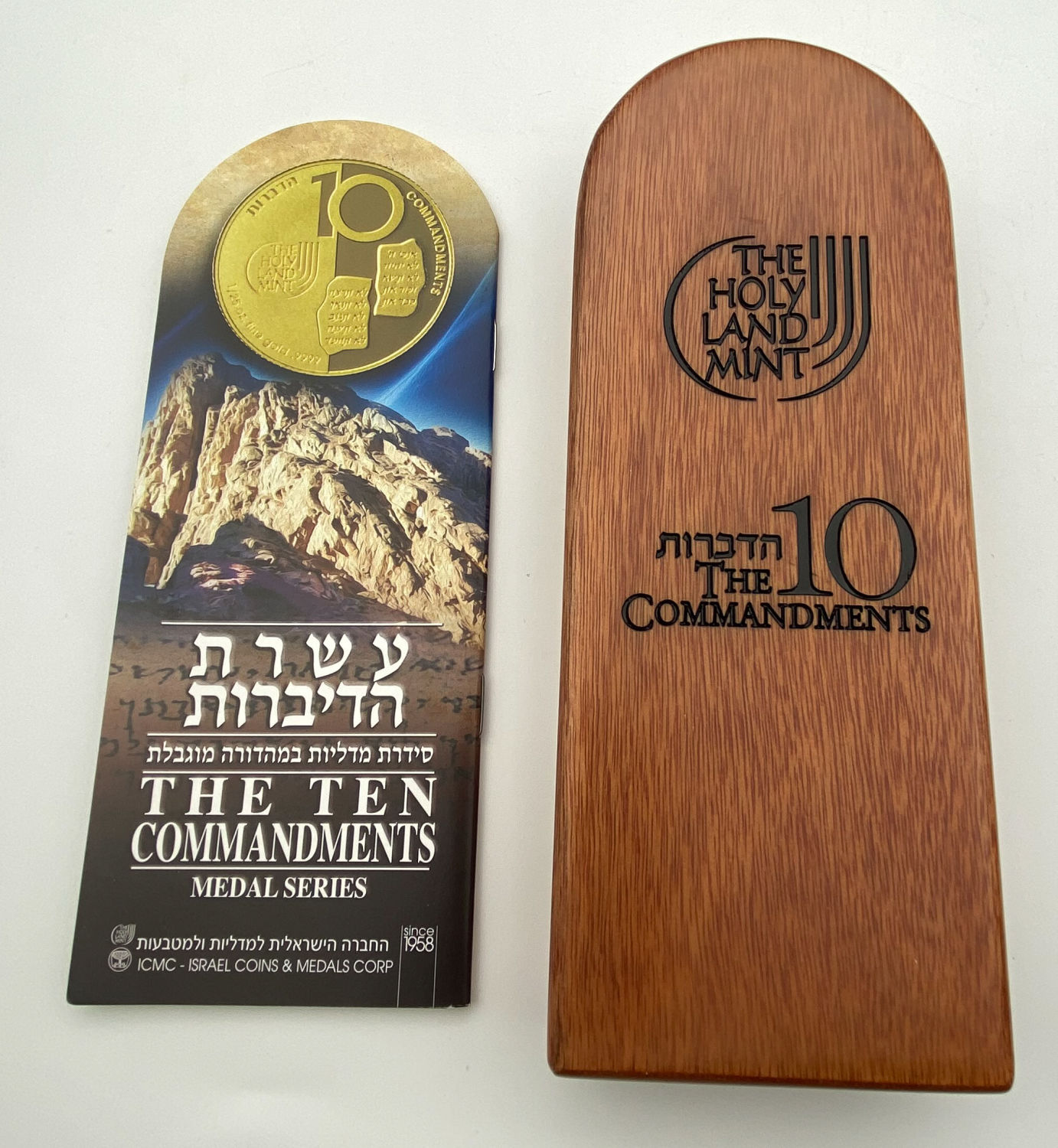 Israel - The Ten Commandments, 2013 - Gold 999, 1.244g per unit, 13.92 mm
Medal Series Can be ... - 1 3