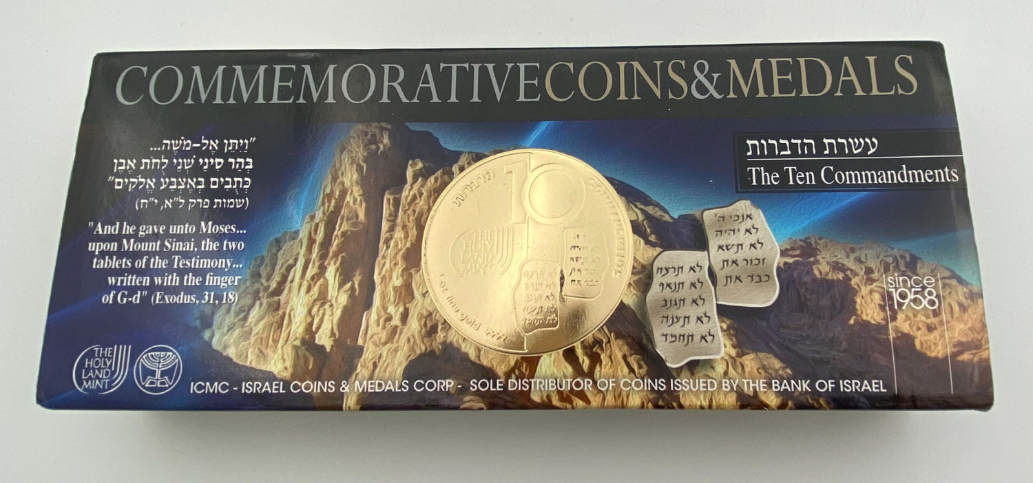 Israel - The Ten Commandments, 2013 - Gold 999, 1.244g per unit, 13.92 mm
Medal Series Can be ... - 1 7