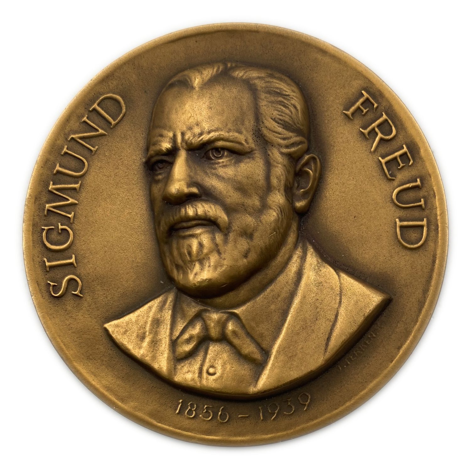 Judaica / Zionism - Medal Sigmund Freud - 1856-1939
Was an Austrian-Jewish psychologist and ... - 1 0