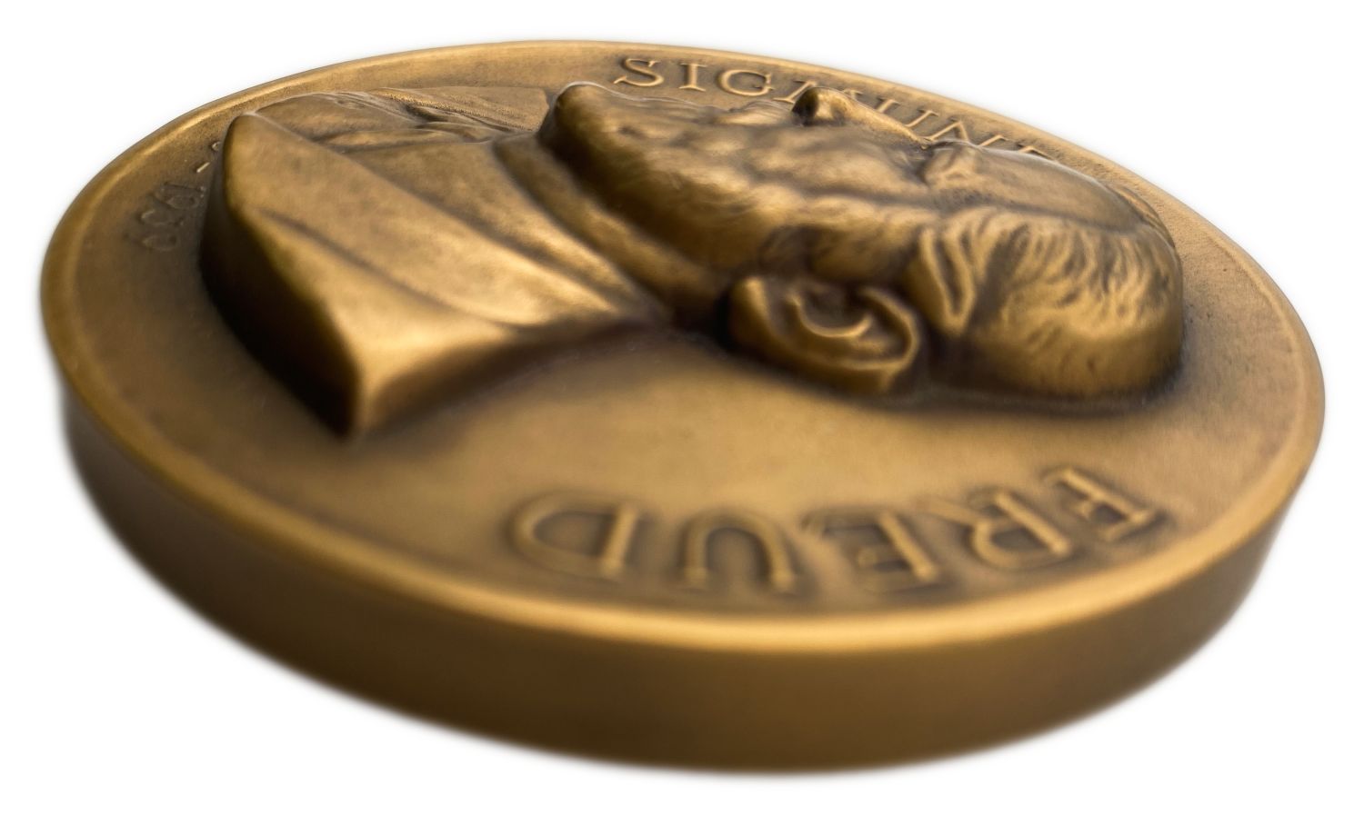 Judaica / Zionism - Medal Sigmund Freud - 1856-1939
Was an Austrian-Jewish psychologist and ... - 1 2