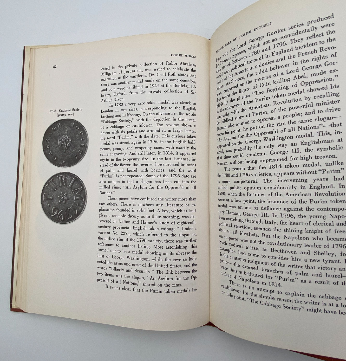 Numismatics Literature - Jewish medals, from the Renaissance to the fall of Napoleon (1503-1815) - ... - 1 6