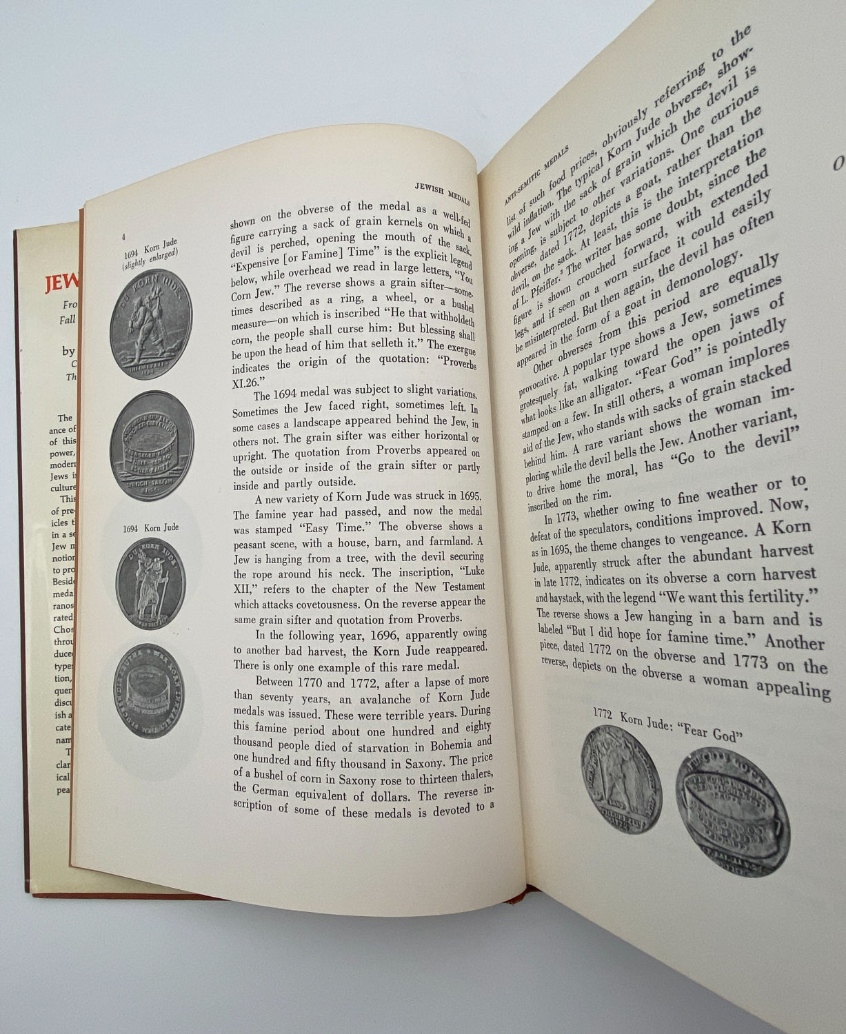 Numismatics Literature - Jewish medals, from the Renaissance to the fall of Napoleon (1503-1815) - ... - 1 2