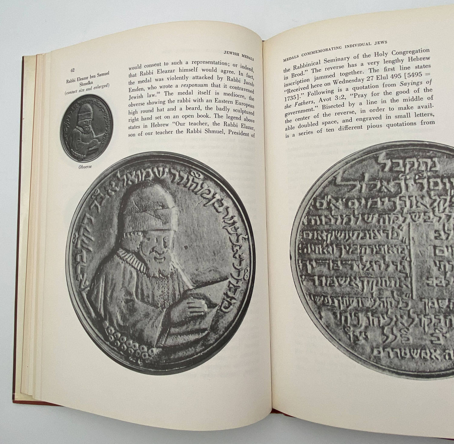 Numismatics Literature - Jewish medals, from the Renaissance to the fall of Napoleon (1503-1815) - ... - 1 5
