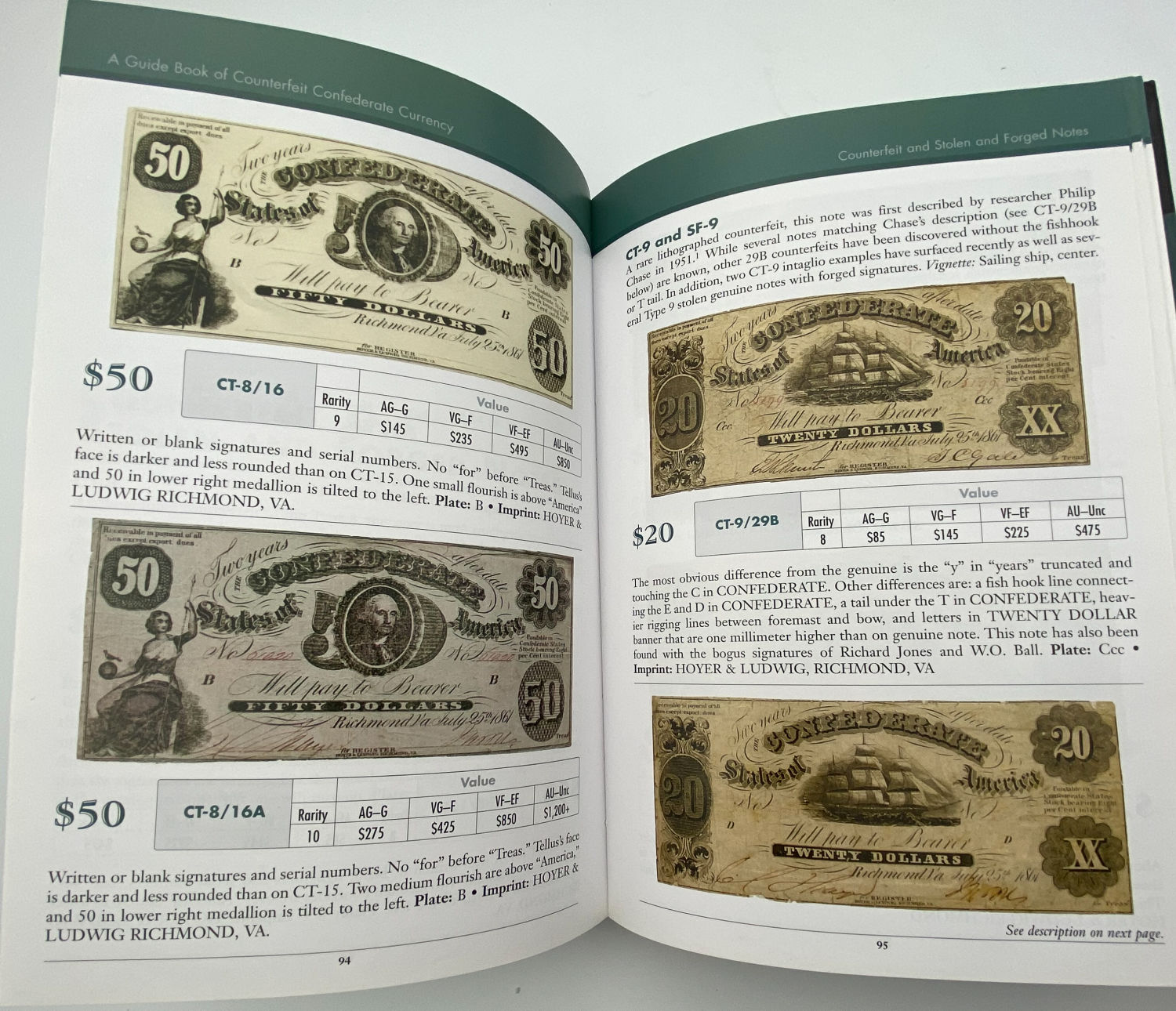 Numismatics Literature - Counterfeit confederate currency (US) - George B. Tremmel - English
In his ... - 1 2