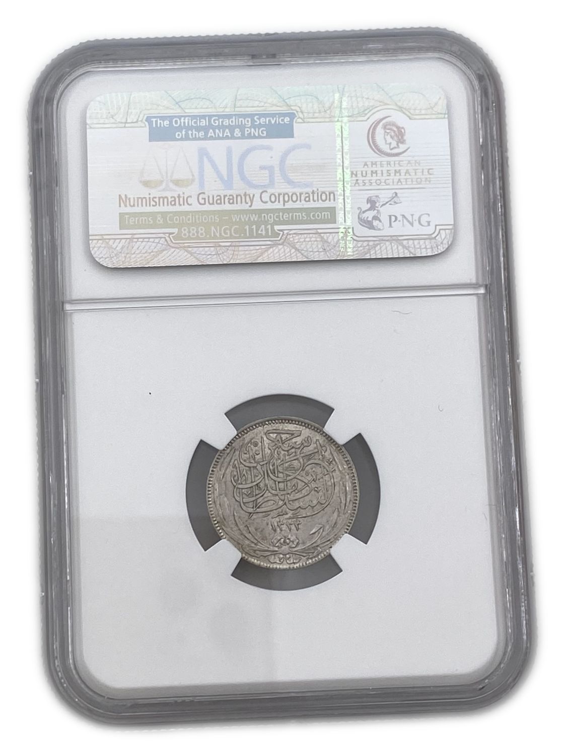 Egypt - 2 Piastre 1917H - NGC MS62
Late in the Ottoman period, many different currencies went into ... - 1 3