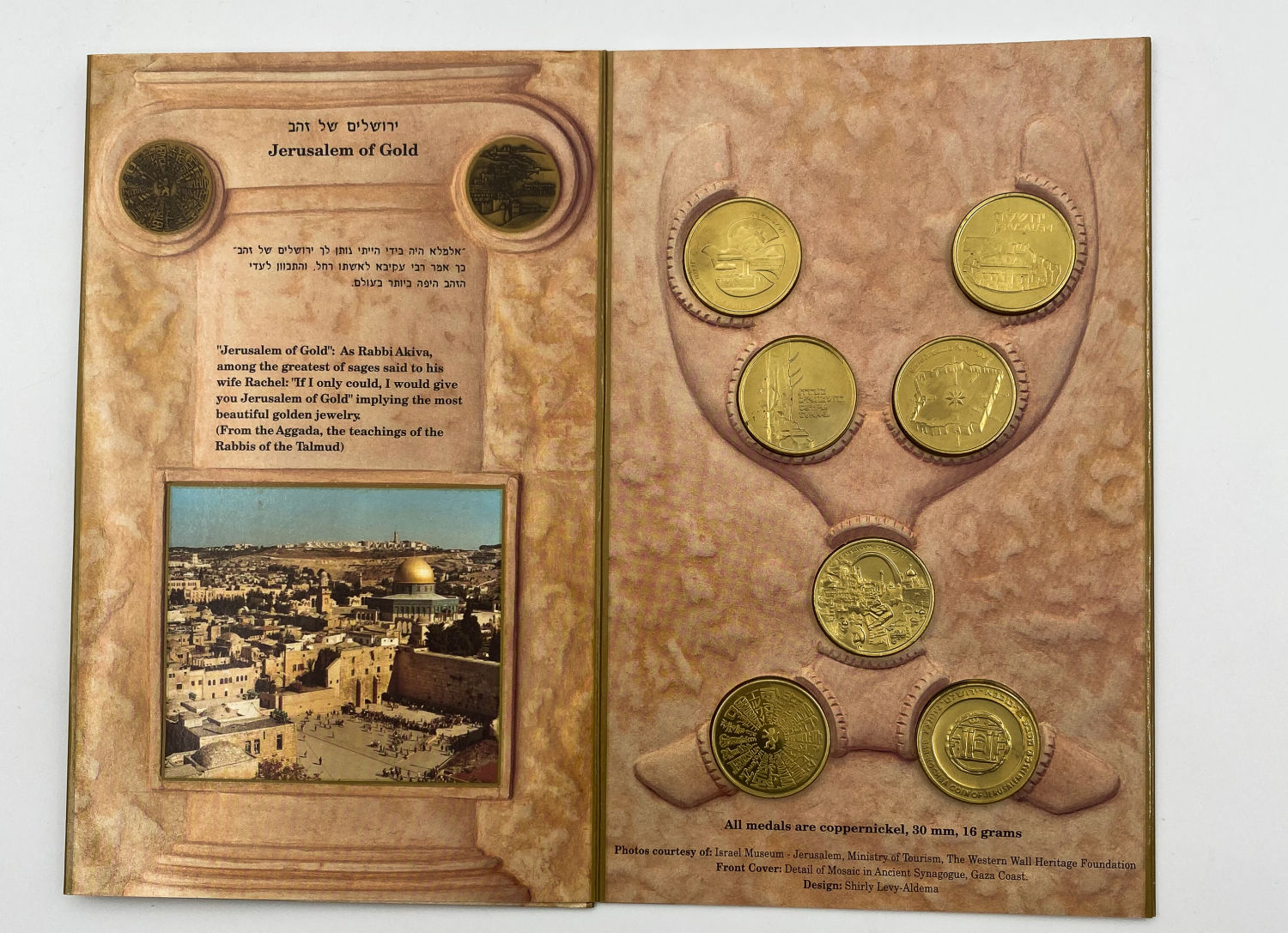 Israel - Lot of 3 sets of "Jerusalem - the city of King David"
The sets are breathtakingly beautiful ... - 1 2