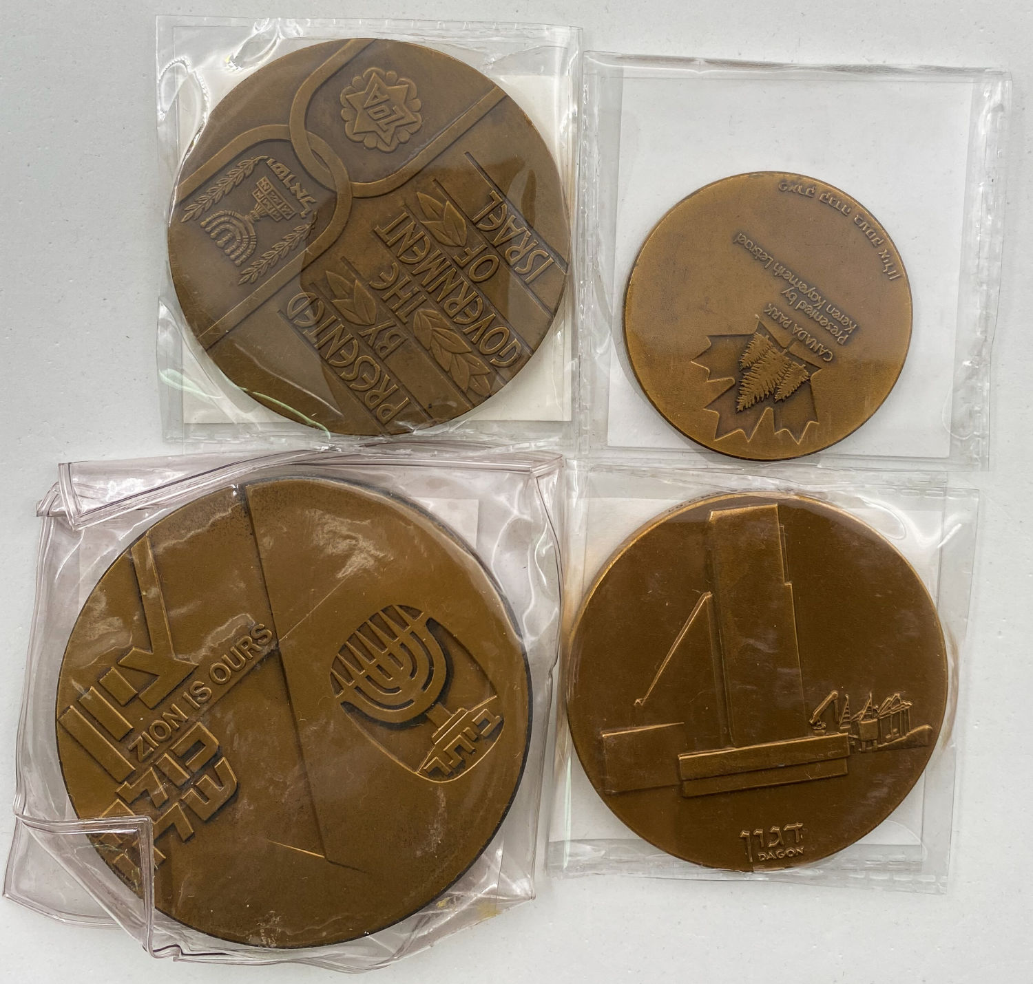 Israel - Lot of 20 medals from the Government Coin and medals Company in various subjects - Different years. ... - 1 4
