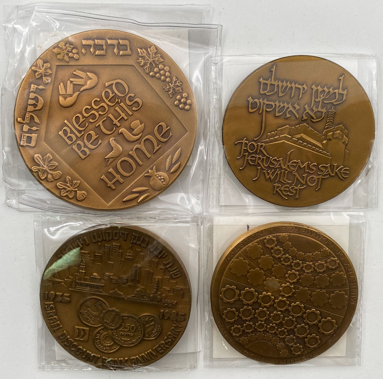Israel - Lot of 20 medals from the Government Coin and medals Company in various subjects - Different years. ... - 1 10