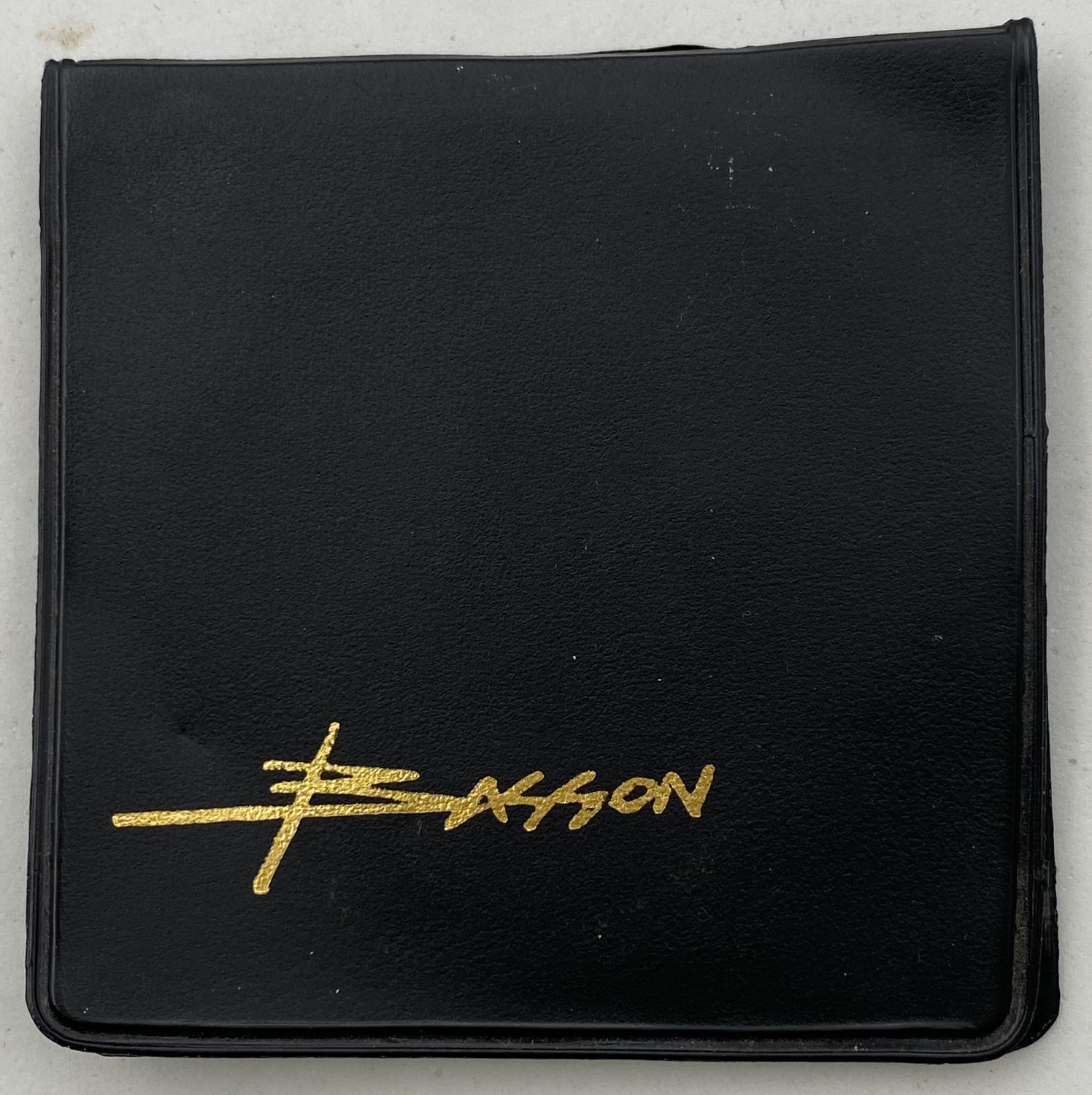 Israel - Medal of Peace journey - with the artist's signature on the case and also in his handwriting on the ... - 1 3