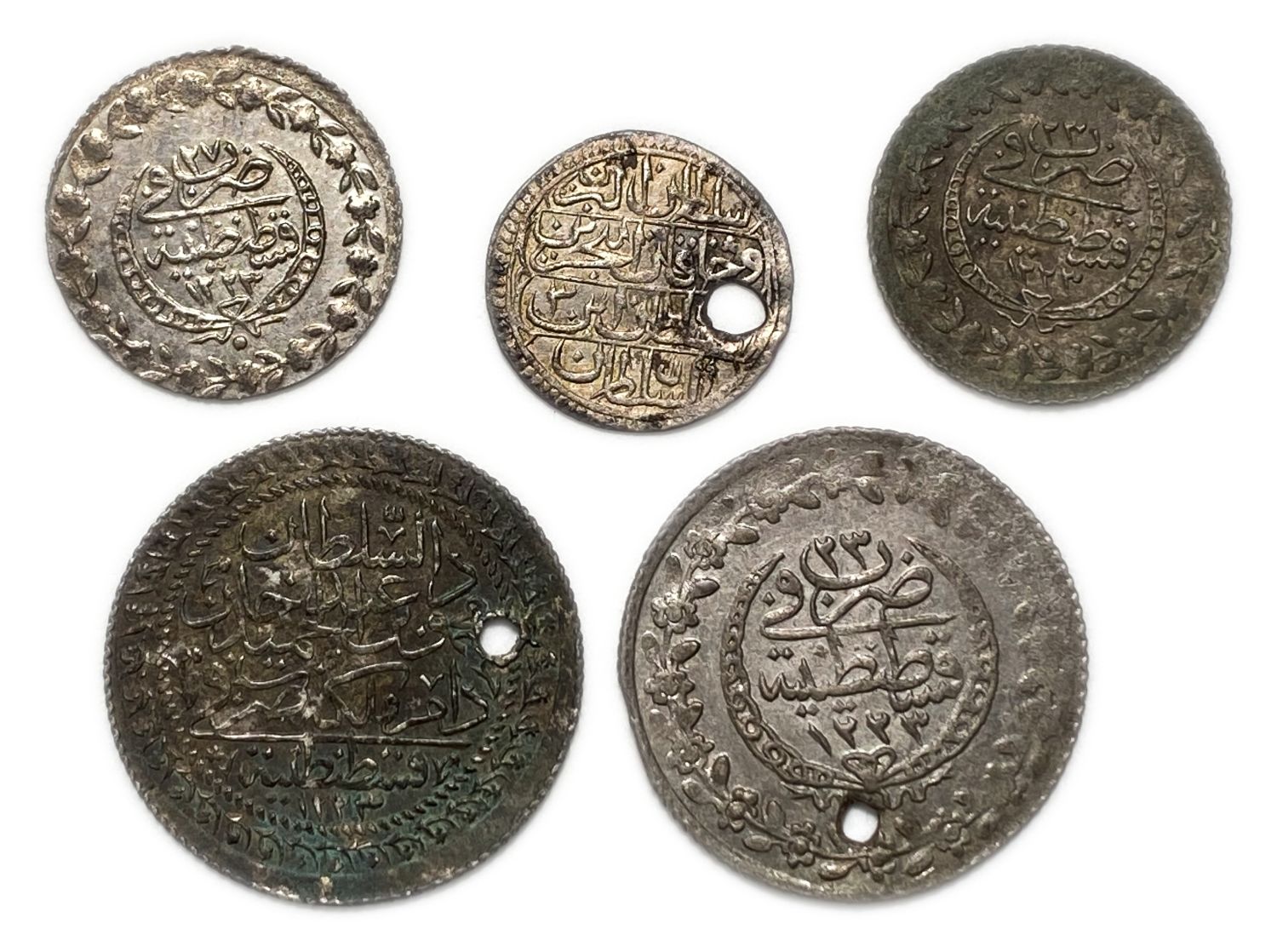 Ottoman Empire - 10, 20, 30, 60 Para - 1800' - F-AU
Ottoman coins were used throughout the ... - 1 1