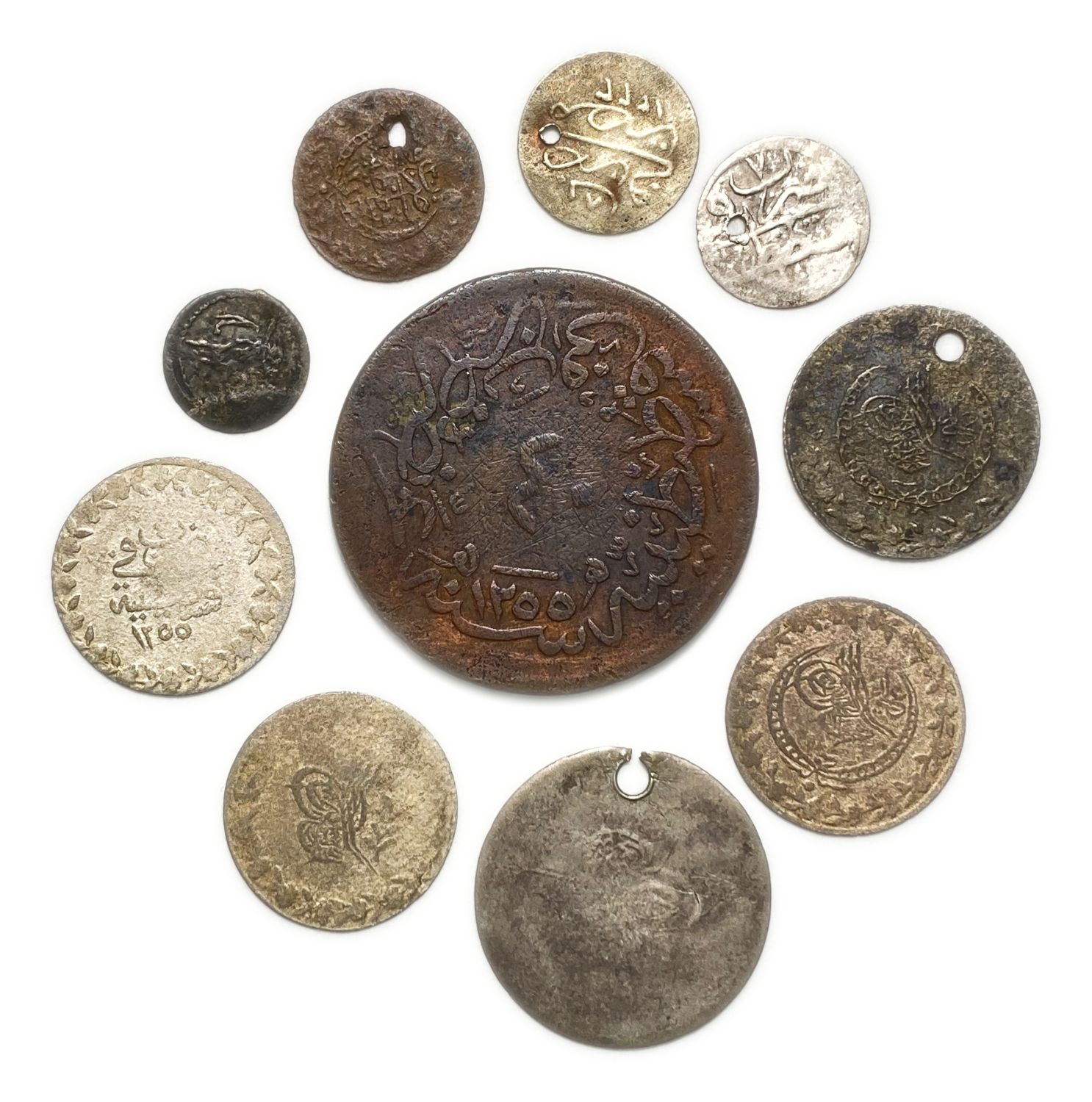 Ottoman Empire - 1, 2, 30 Para - 1800' - F-AU
Ottoman coins were used throughout the Ottoman Empire ... - 1 0