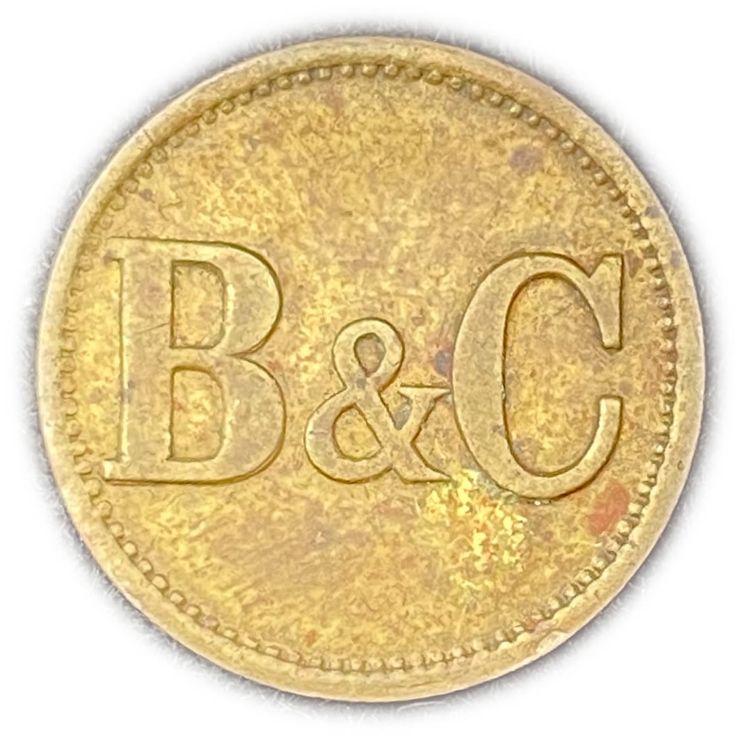 Palestine -  Templar colonies tokens - 1/4 Para 1880-1917 - B&C - Very Rare - AU
Few are ... - 1 1