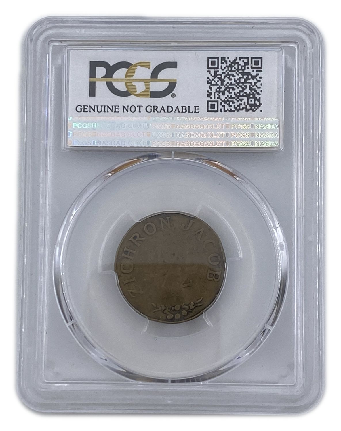 Palestine - Zichron Jacob - 1/2 Piaster 1885 - PCGS VF Details - Rare
A brass token in the ... - 1 3