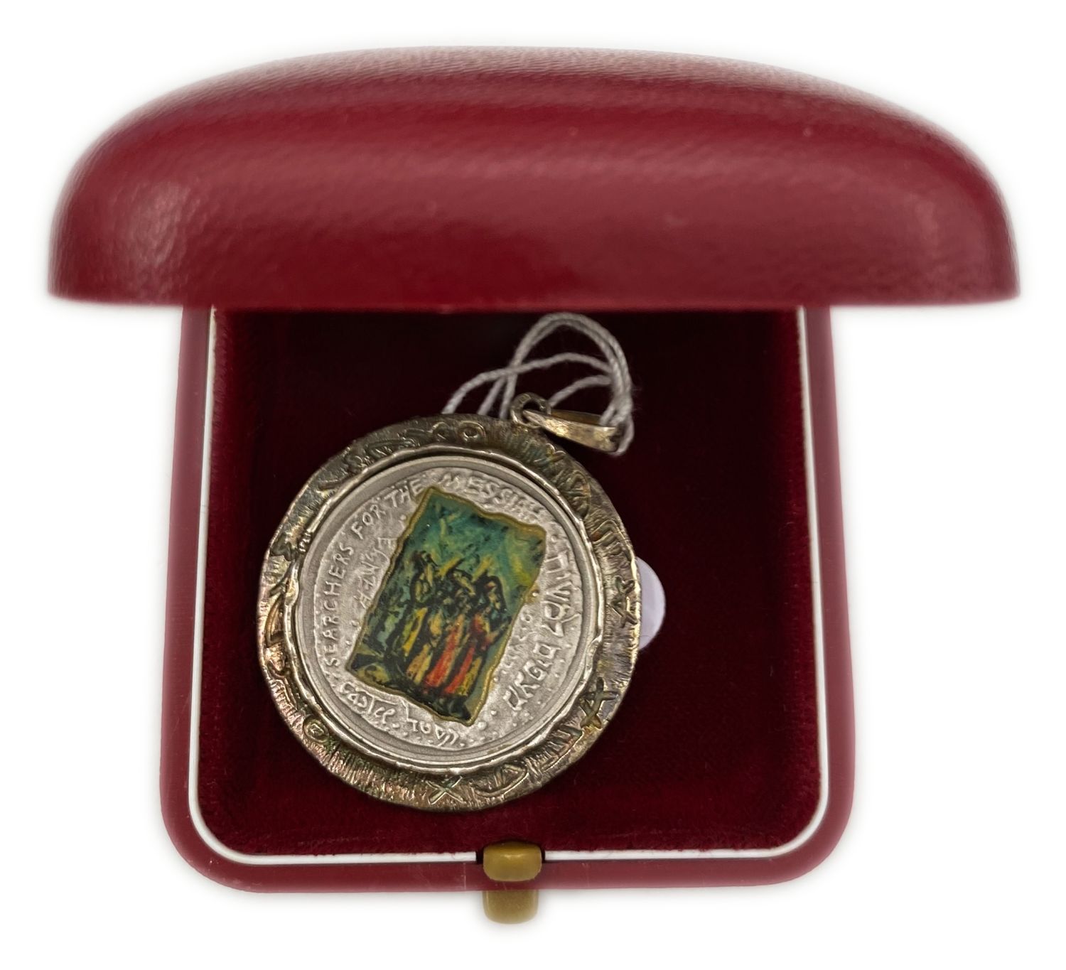 Israel - Searchers for the Messiah & Everlasting Love, State Medal As a pendant for a necklace - 1986 - ... - 1 2