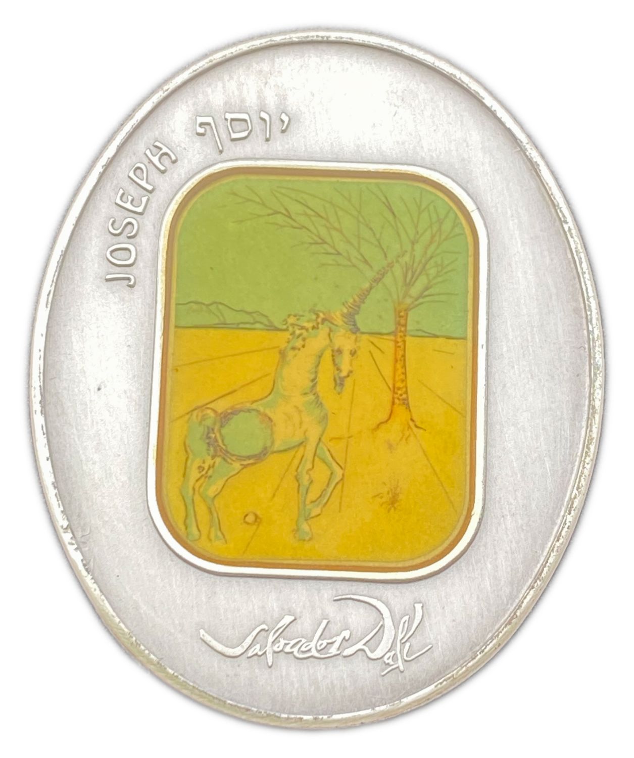 Israel - Tribe of Joseph - 1994 - Silver 999, 110g, 60x48 mm
The Tribe of Joseph medal is the third ... - 1 0