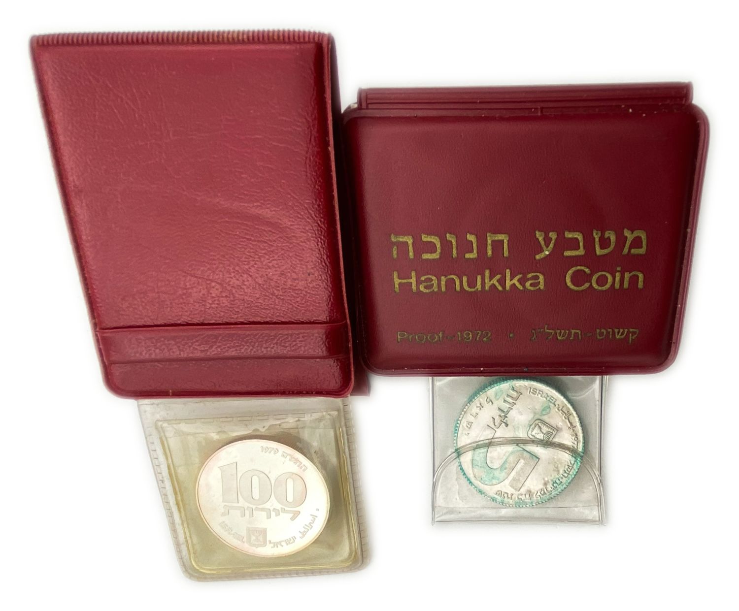 Israel - Lot of 5 silver coins, the government company of coins and medals - different years - 1 3