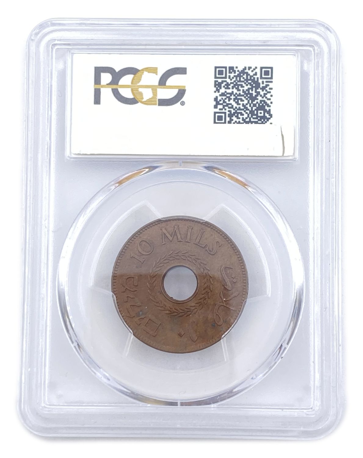 Palestine - 10 Mils 1943 - PCGS MS64BN
MIL, was the Hebrew name of the coin that was legal in ... - 1 3