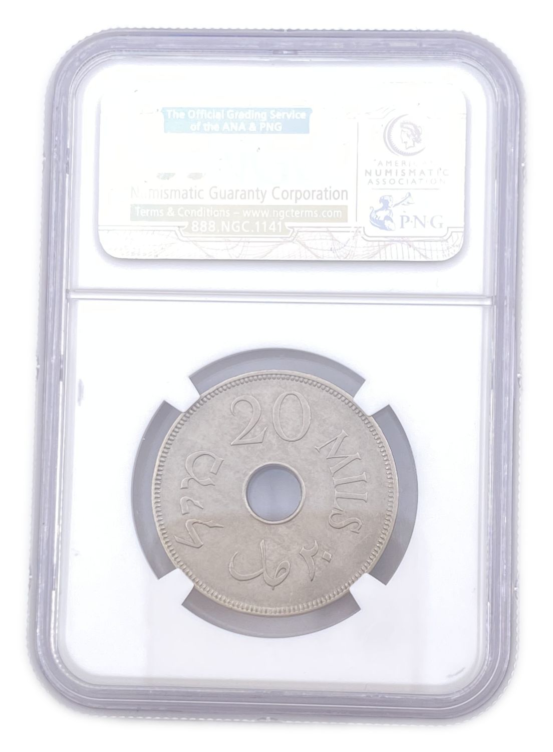 Palestine - 20 Mils 1935 - NGC MS62
MIL, was the Hebrew name of the coin that was legal in Israel ... - 1 3