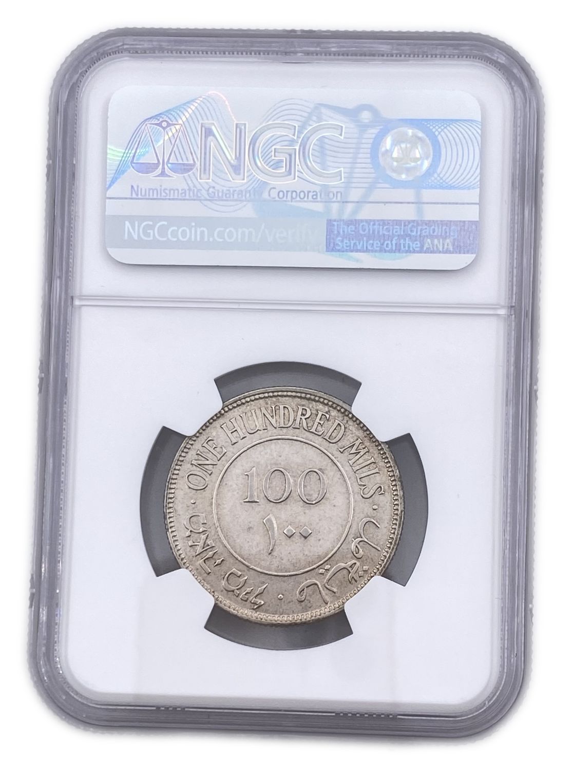 Palestine - 100 Mils 1934 - NGC UNC DETAILS
Mil, was the Hebrew name of the coin that was legal in ... - 1 3