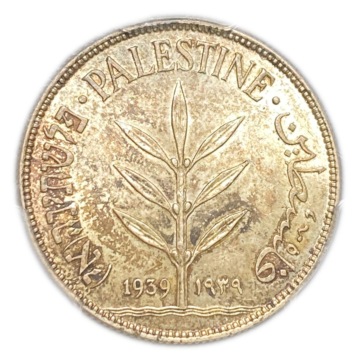 Palestine - 100 Mils 1939 - PCGS MS62
Mil, was the Hebrew name of the coin that was legal in Israel ... - 1 0