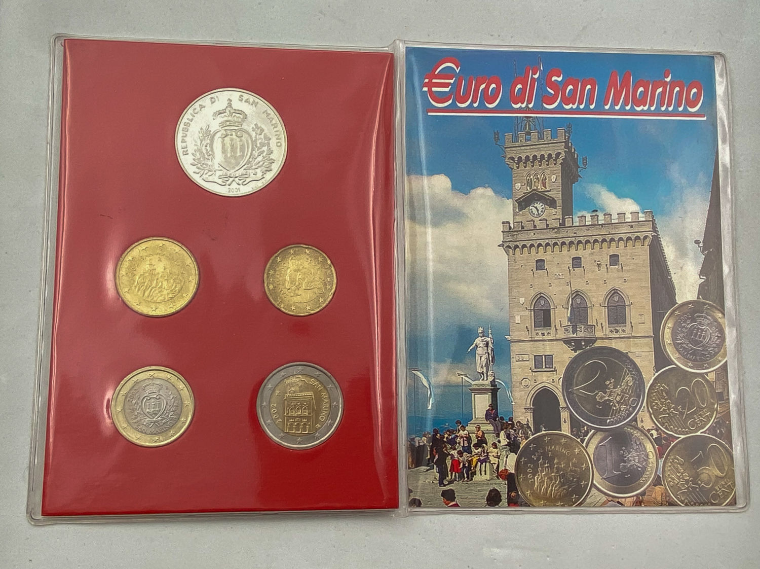 San Marino - Lot of 3 coin sets - 2002, 2003, 2004 - UNC - 1 1