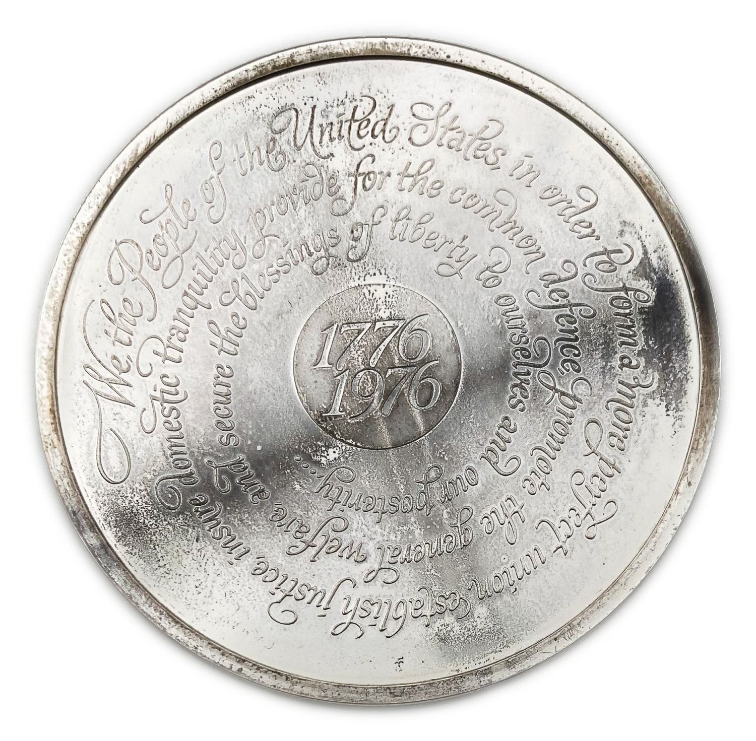 USA - Medal in honor of the 200th anniversary of the United States, on the medal are embossed and marked the ... - 1 1