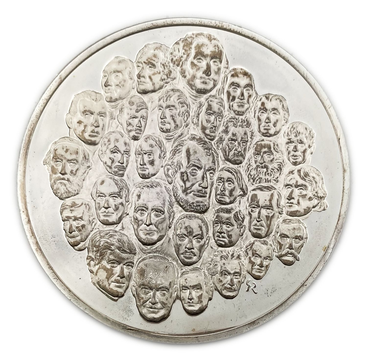 USA - Medal in honor of the 200th anniversary of the United States, on the medal are embossed and marked the ... - 1 0